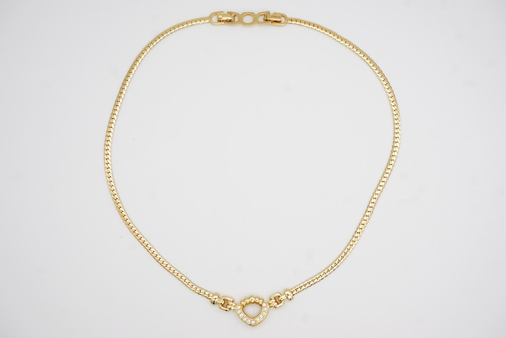 Christian Dior, collier à maillons vintage des années 1980 en vente 3