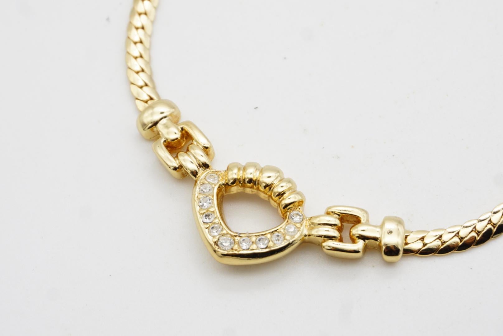 Christian Dior, collier à maillons vintage des années 1980 en vente 4