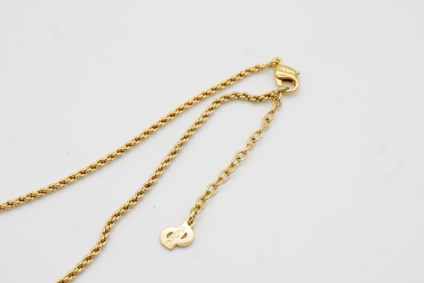 Christian Dior Vintage 1980s Openwork Butterfly White Water Drop Pearl Necklace For Sale 8