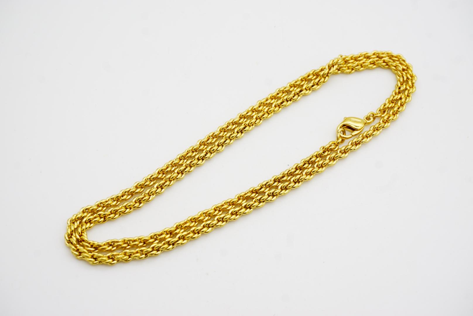 Christian Dior, long collier-bracelet vintage des années 1980 en vente 8