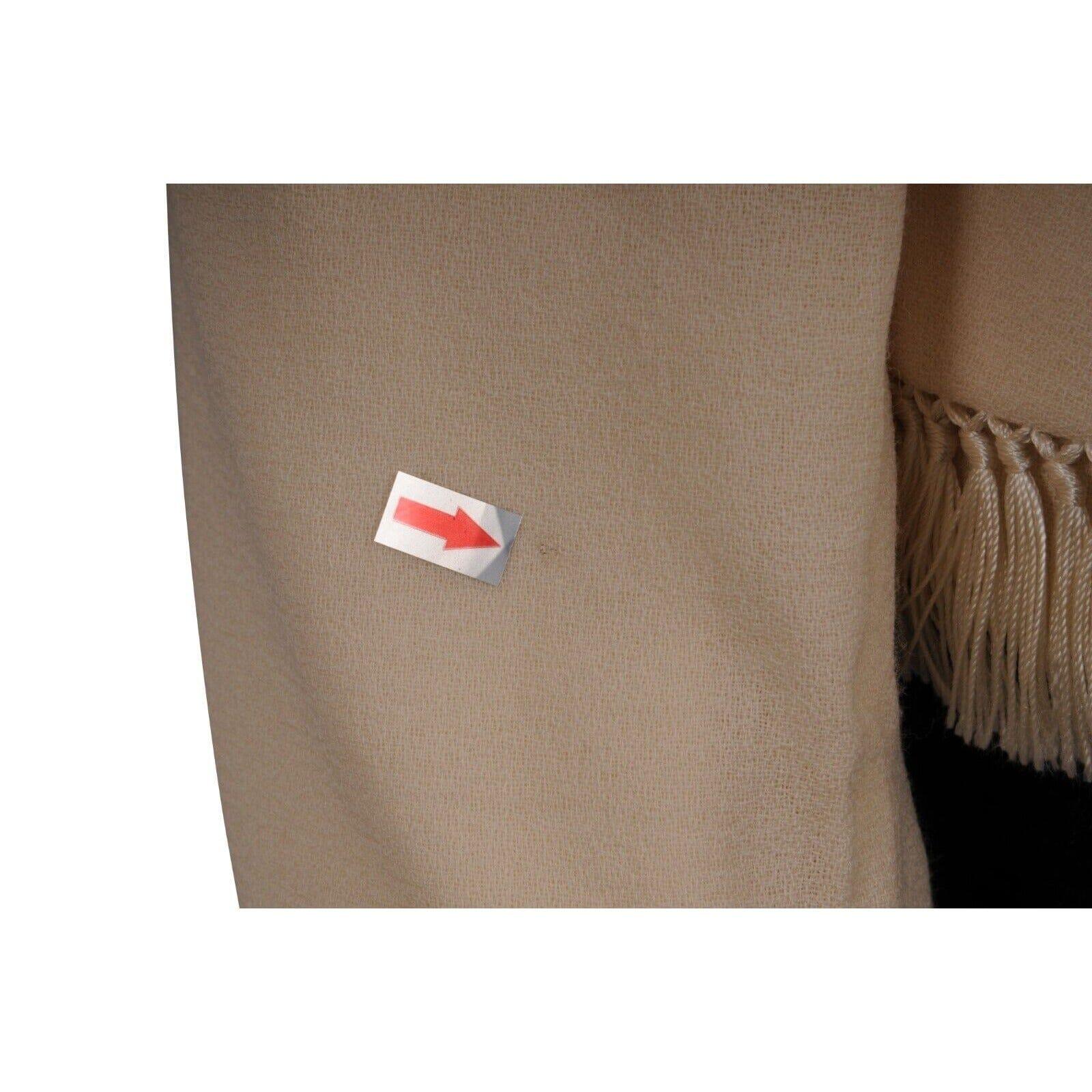 Christian Dior Vintage 2000's Shawl Lapel Fringe Blazer US 10 FR 42 Cream Wool in vendita 13