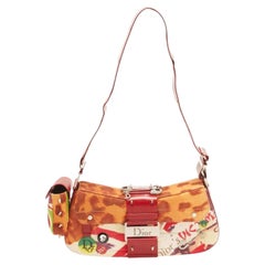 Christian Dior Vintage 2003 Victim Street Chic Columbus Multicolor Shoulder Bag