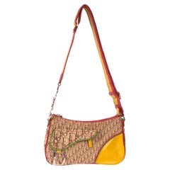 Christian Dior Vintage 2004 Rasta Messenger Bag