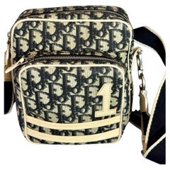 Christian Dior Vintage Authentic Dior Trotter Paris Crossbody Bag, Unisex