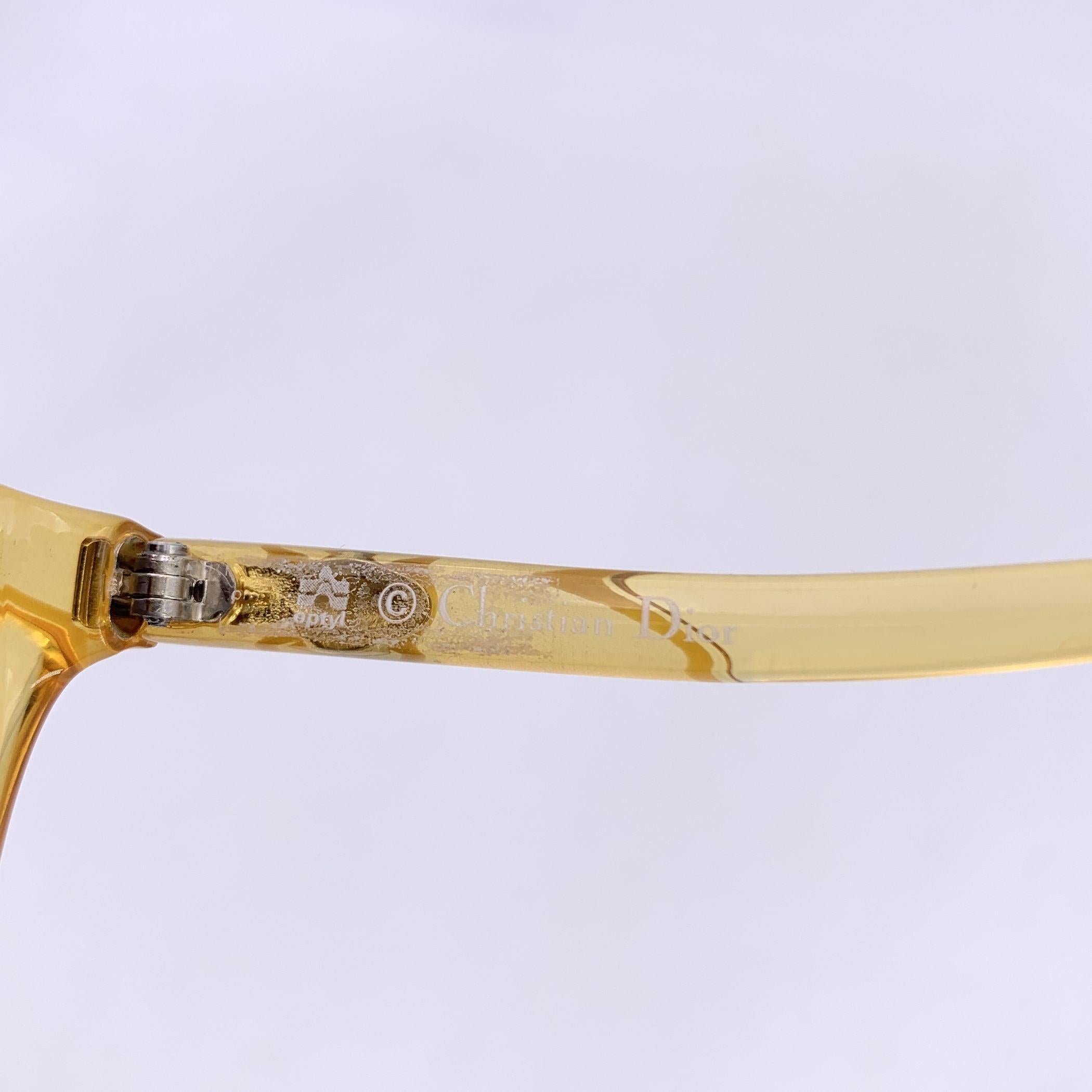 Christian Dior Vintage Beige Acetat-Sonnenbrille 2183 40 56/14 im Zustand „Hervorragend“ im Angebot in Rome, Rome