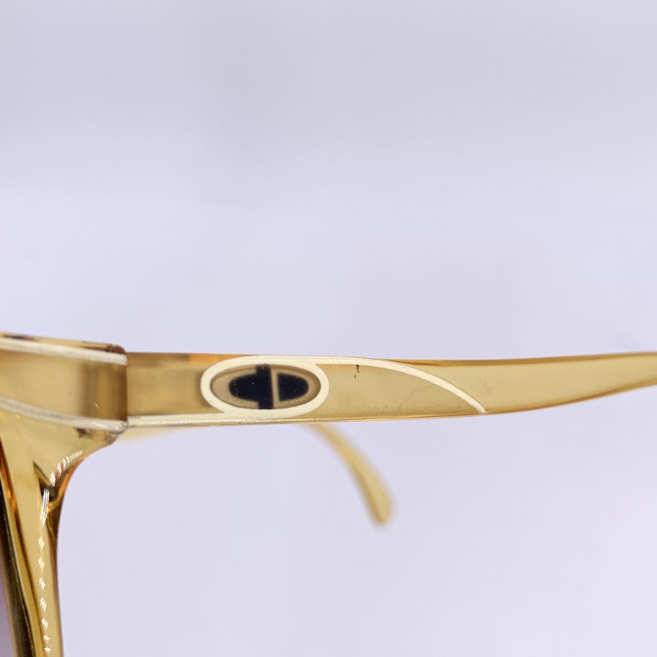 Christian Dior Vintage Beige Acetat-Sonnenbrille 2183 40 56/14 im Angebot 1