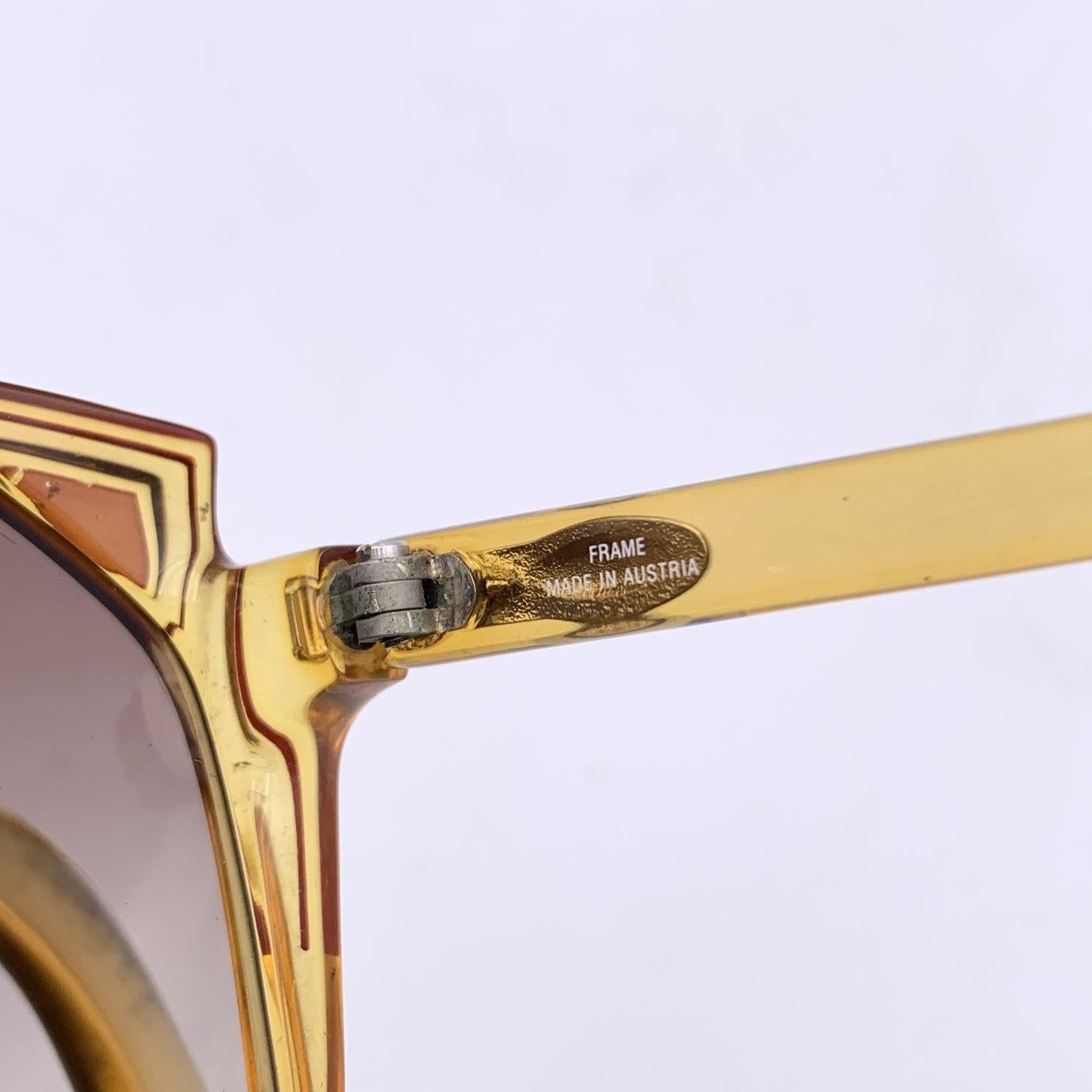 Christian Dior Vintage By Lunettes de soleil en acétate beige 2268 11 54/13 Pour femmes en vente