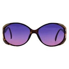 Christian Dior - Lunettes de soleil vintage noires 2428, 56/16 135 mm