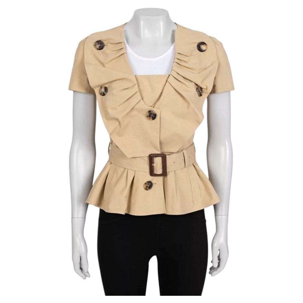 What is a short sleeve jacket called?