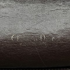 Christian Dior Vintage Brown Oblique Tapestry Canvas Boston Bag