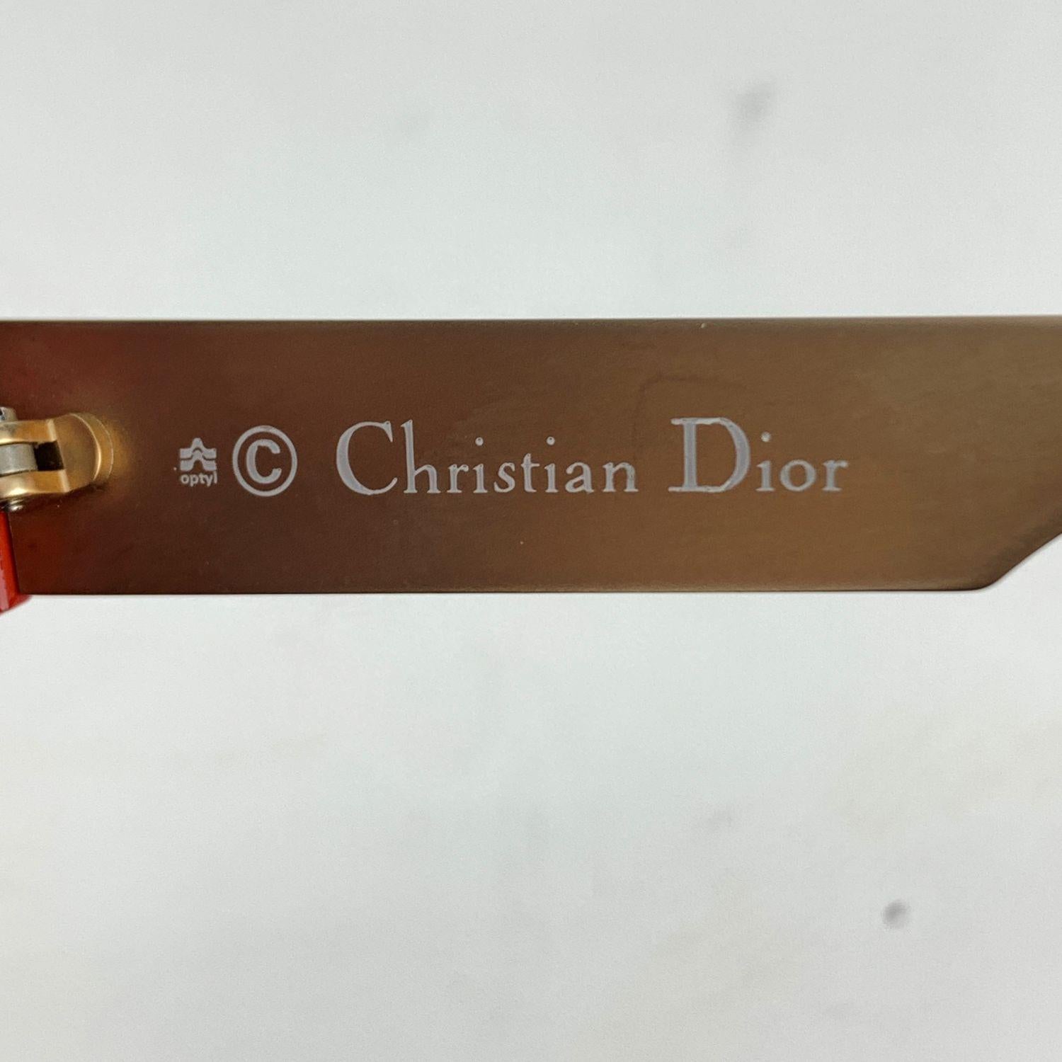 Christian Dior Vintage Brown Sunglasses 2565 63/13 135 mm Rihanna In New Condition In Rome, Rome