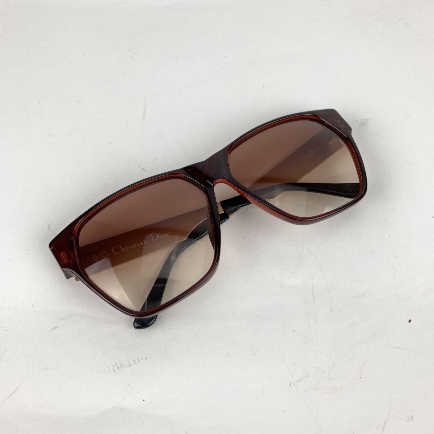 Christian Dior Vintage Brown Sunglasses 2565 63/13 135 mm Rihanna 1