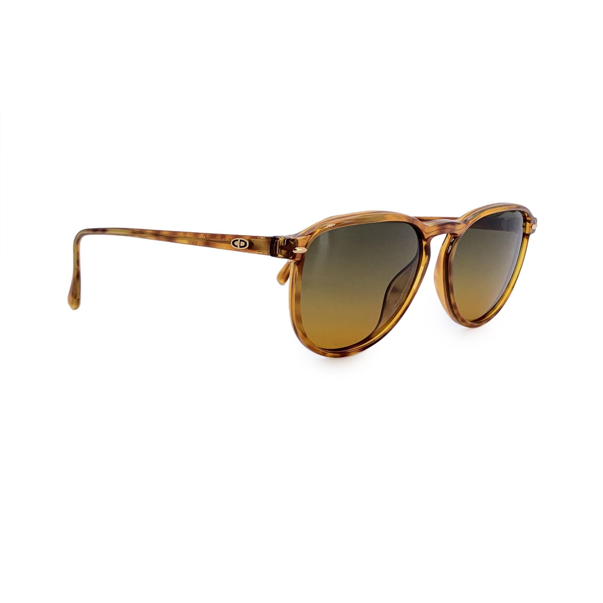 Christian Dior Vintage Brown Sunglasses CD 2614 54/15 140mm In Excellent Condition For Sale In Rome, Rome