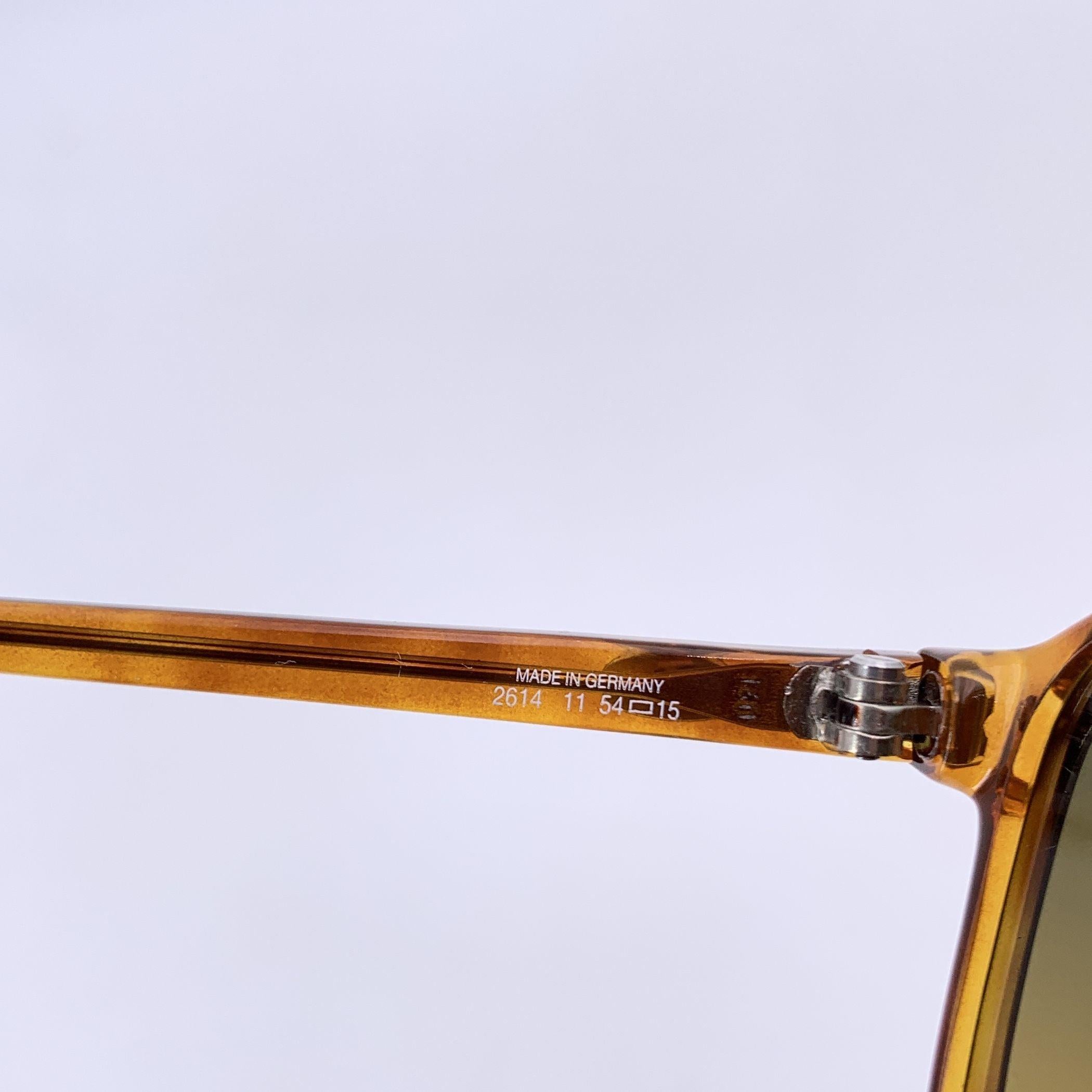 Christian Dior Vintage Brown Sunglasses CD 2614 54/15 140mm For Sale 2