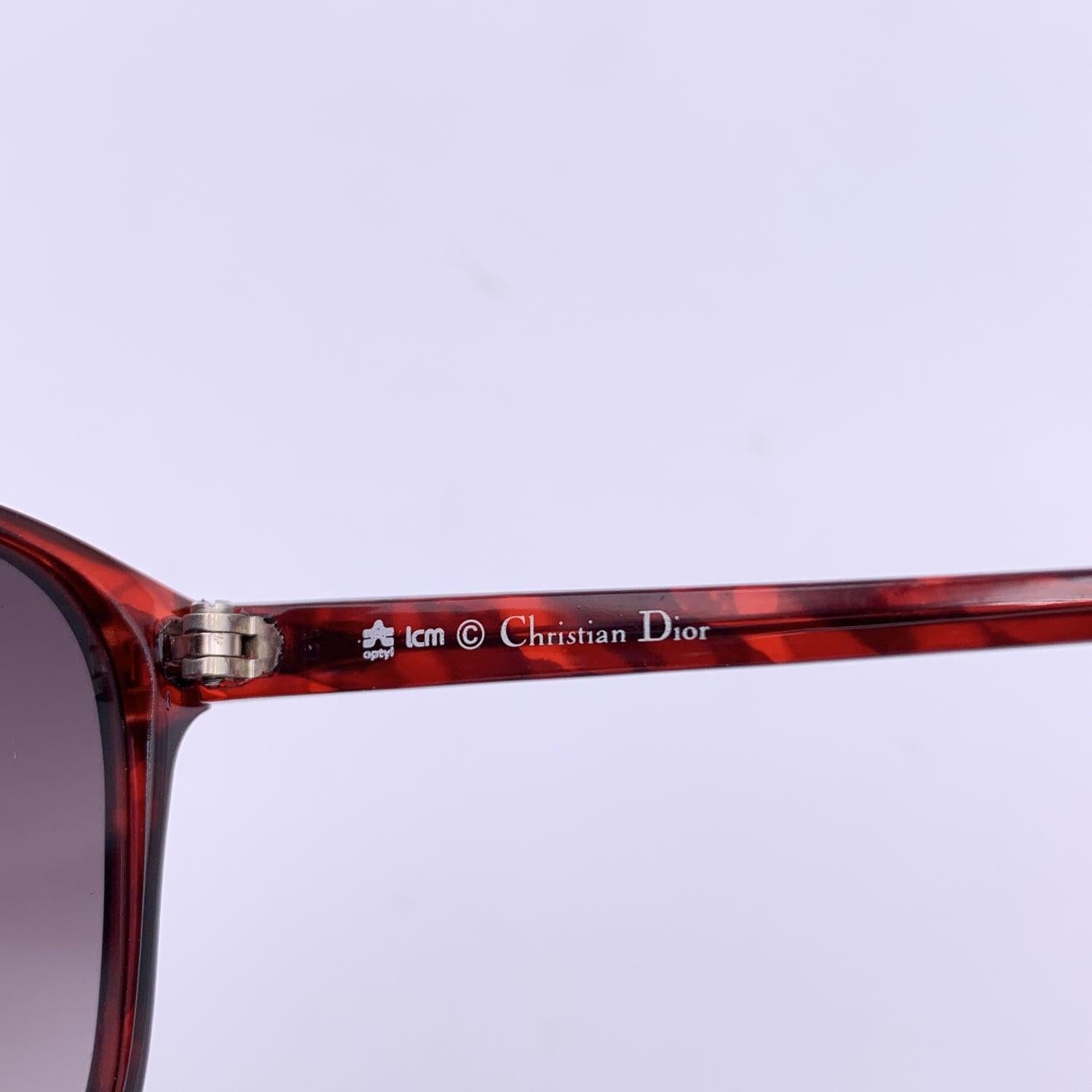 Christian Dior Vintage Burgundy Sunglasses 2542 30 Optyl 54/17 135mm For Sale 1