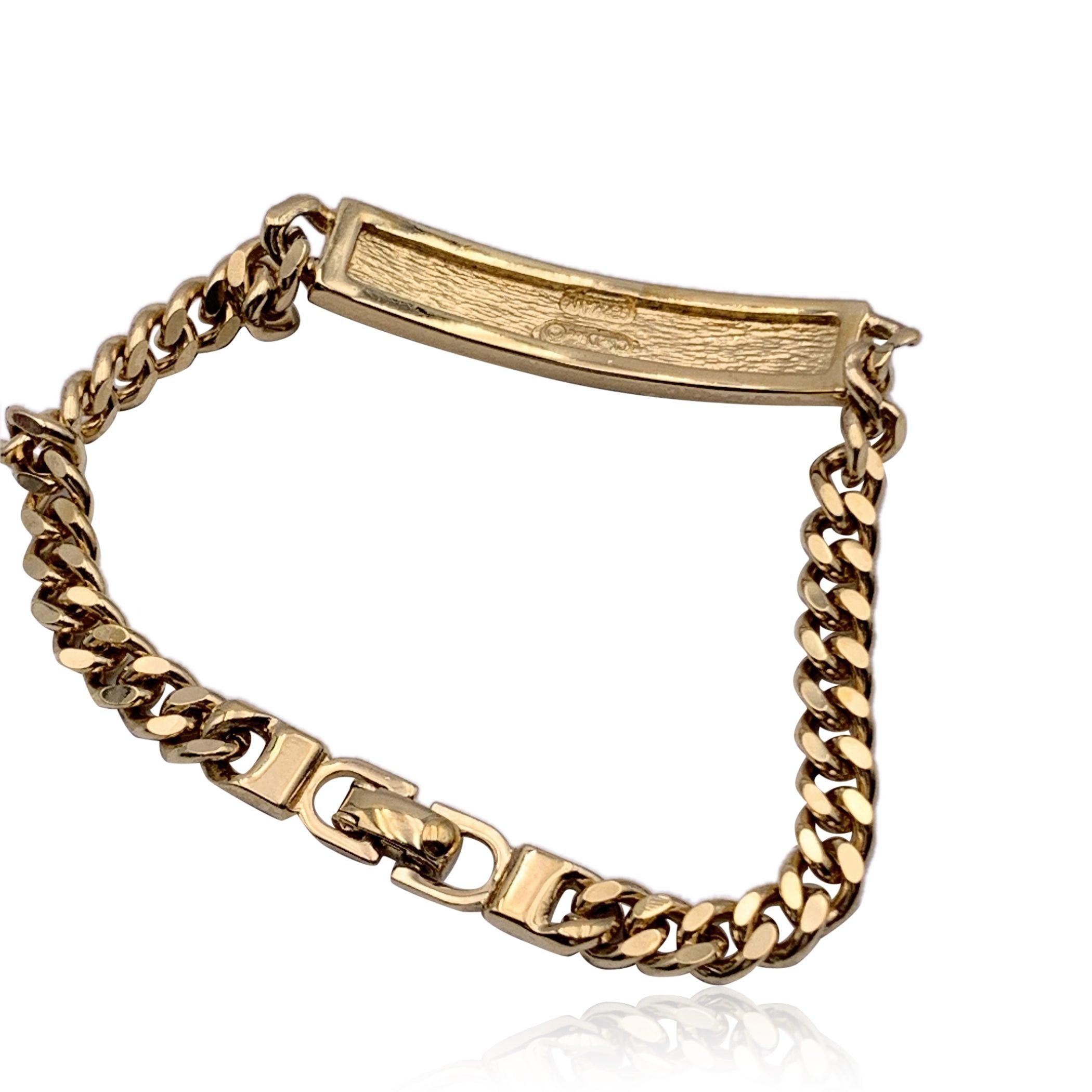 cd bracelet gold