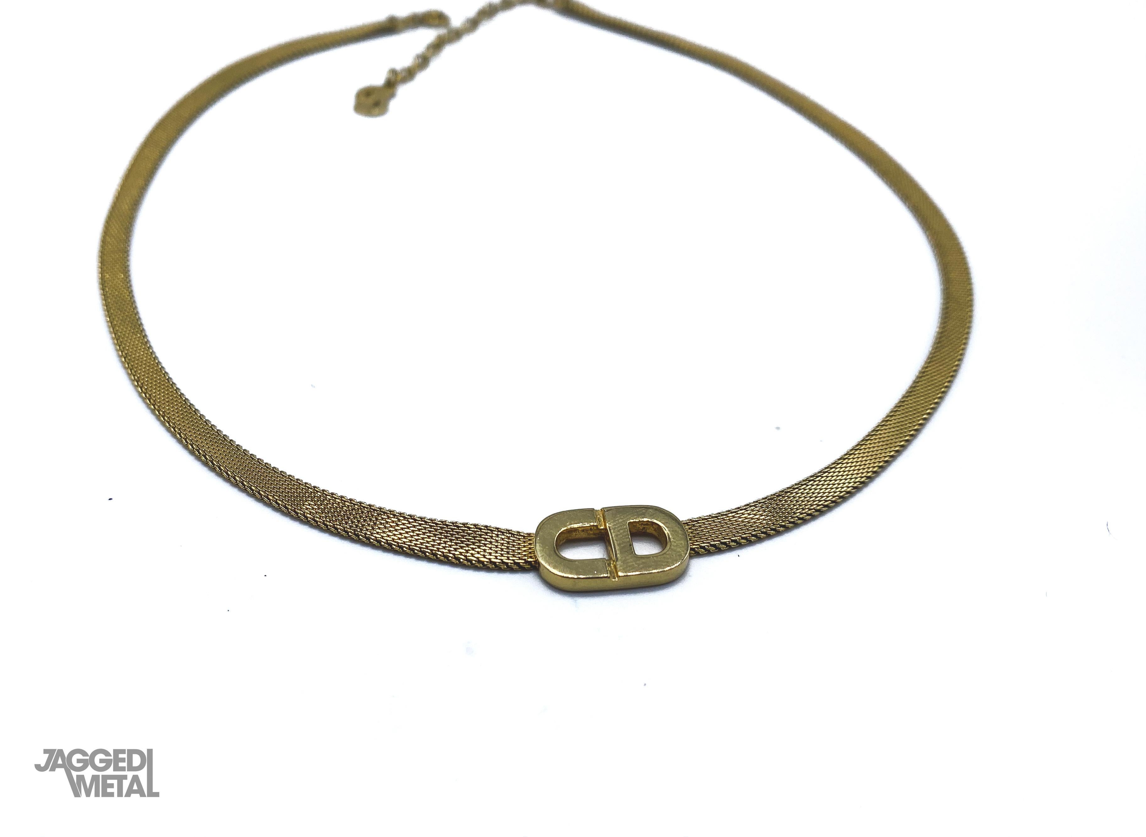 vintage christian dior choker necklace