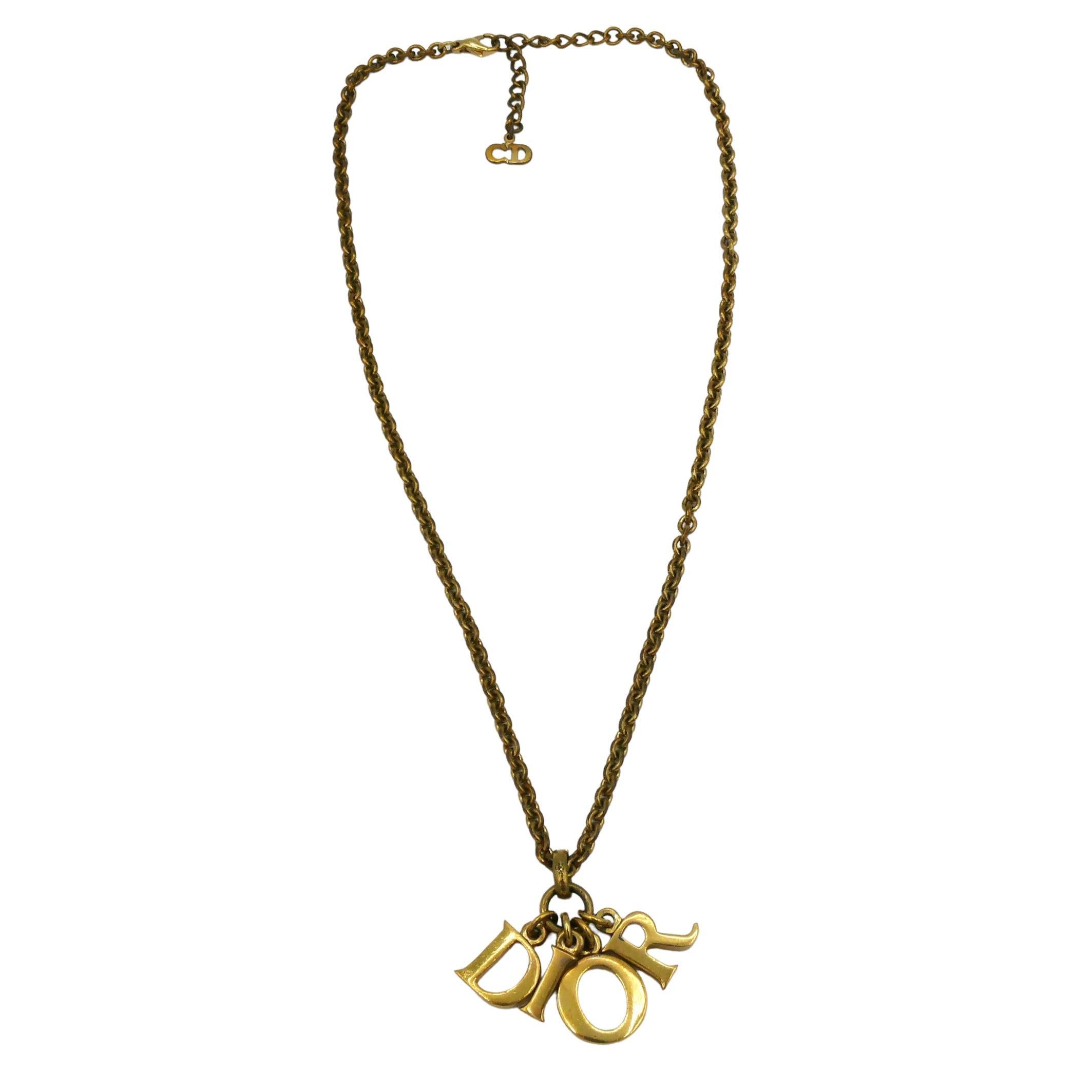 Christian Dior Heart and Arrow Necklace – Angeles Vintage