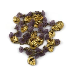 Christian Dior Vintage Delicate Floral Necklace