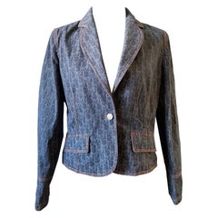 CHRISTIAN DIOR Vintage Denim monogram jacket