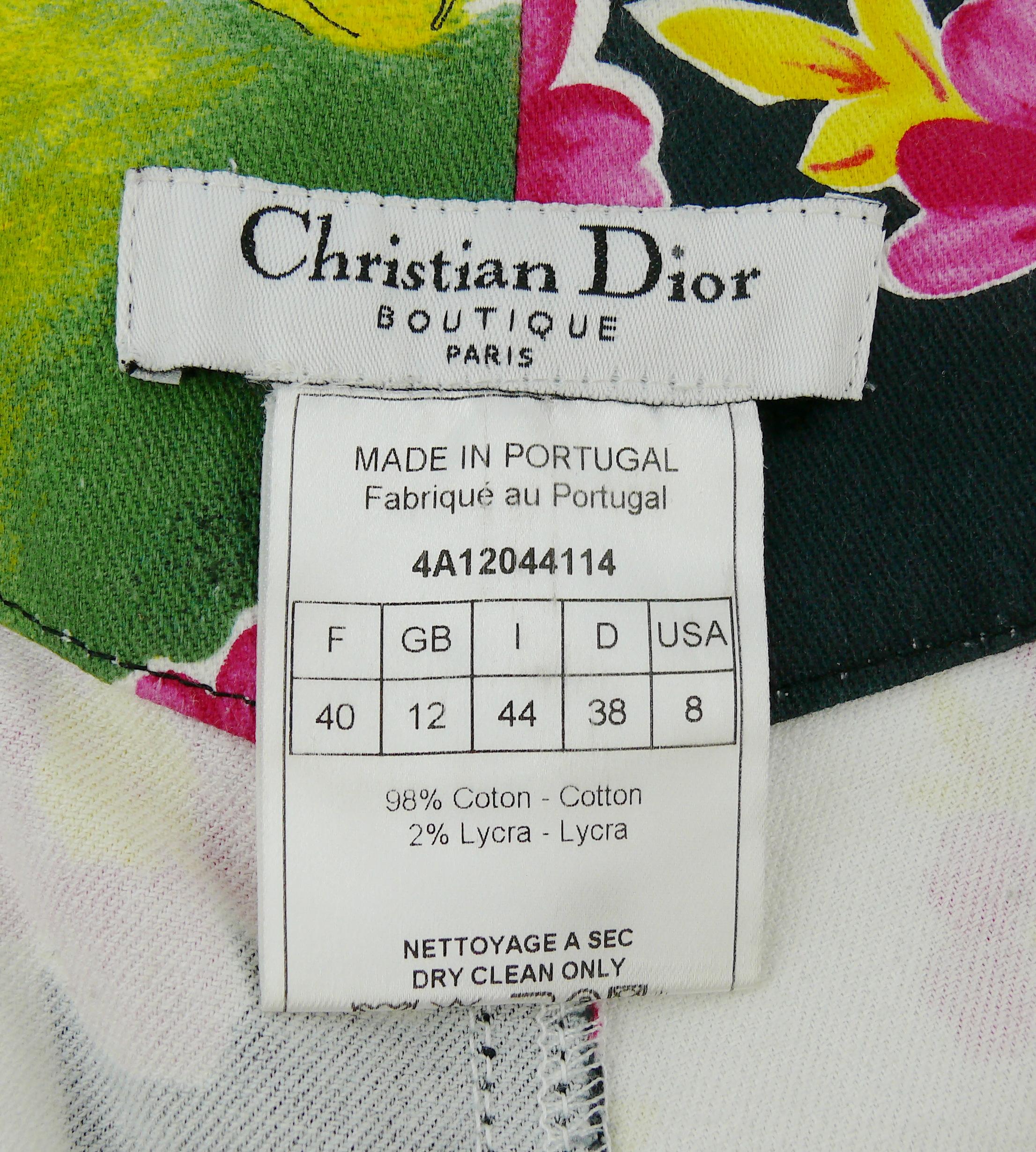 Christian Dior Vintage Dior Dolls Neons Pants US Size 8 For Sale 5