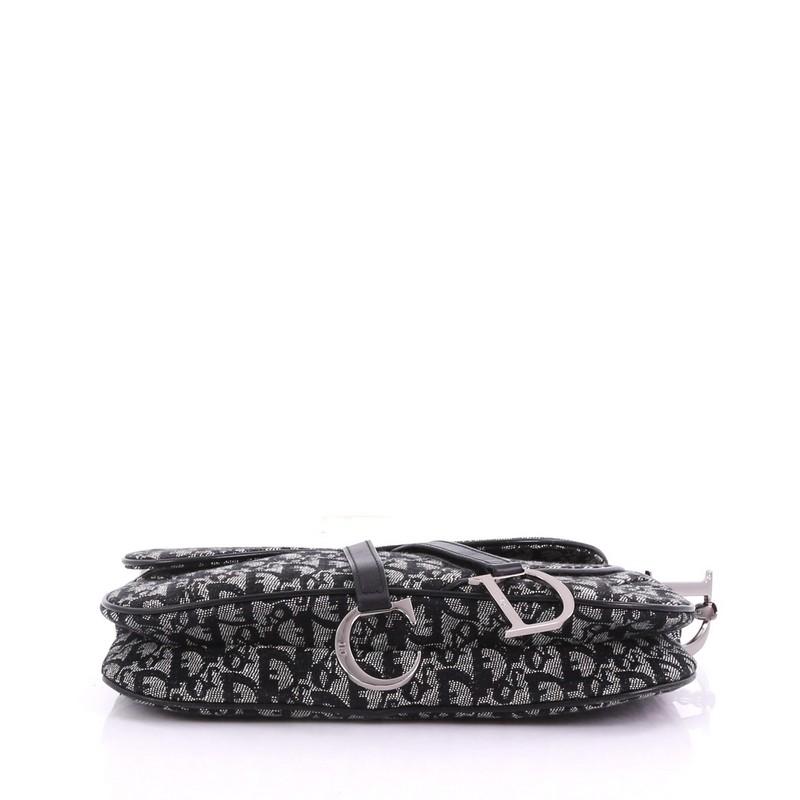 vintage dior double saddle bag