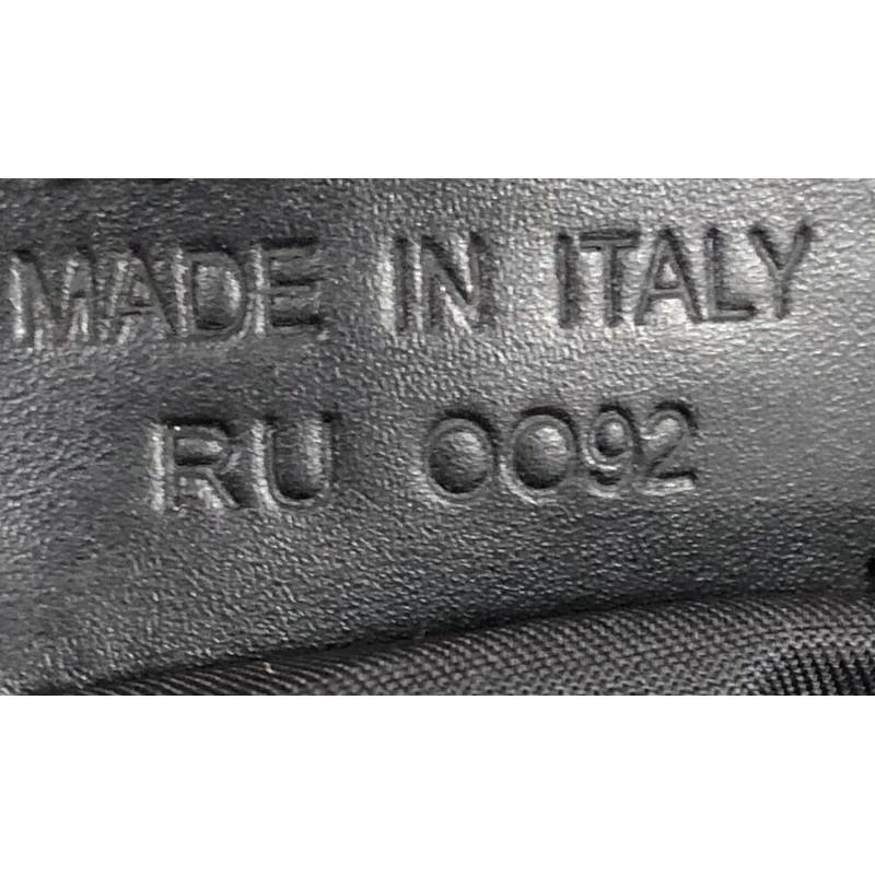 Christian Dior Vintage Double Saddle Bag Diorissimo Canvas In Good Condition In NY, NY