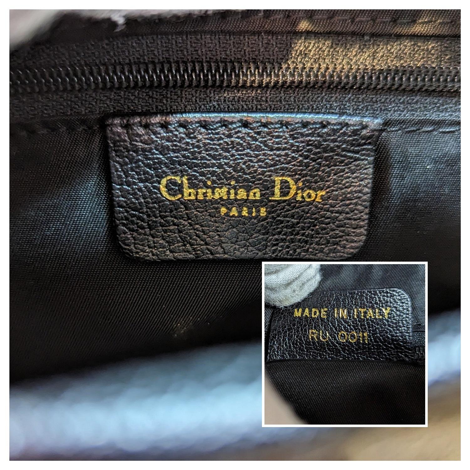 Christian Dior Vintage Double Saddle Bag 1