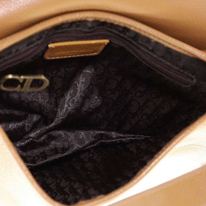 Women's  Christian Dior Vintage Double Saddle Bag Leather