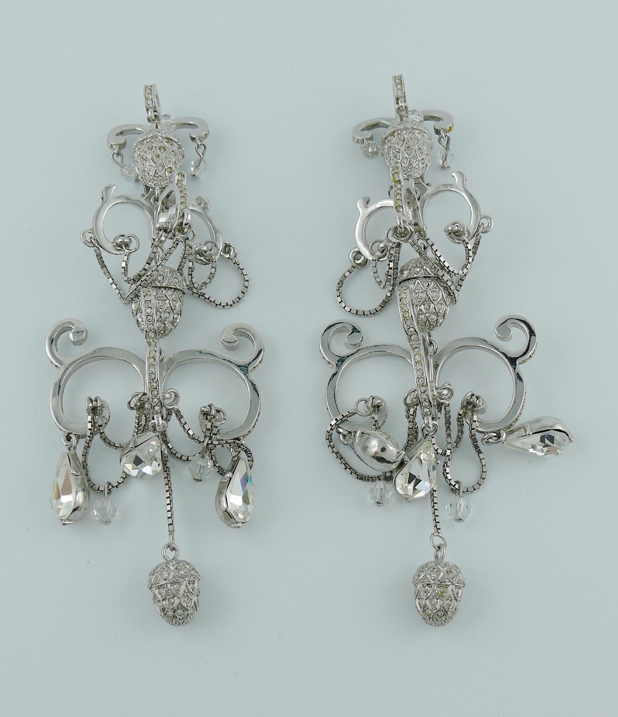 dior dangle earrings