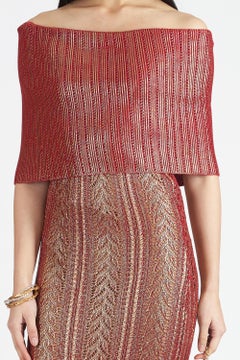 Christian Dior - Robe en maille métallique vintage, automne-hiver 1999