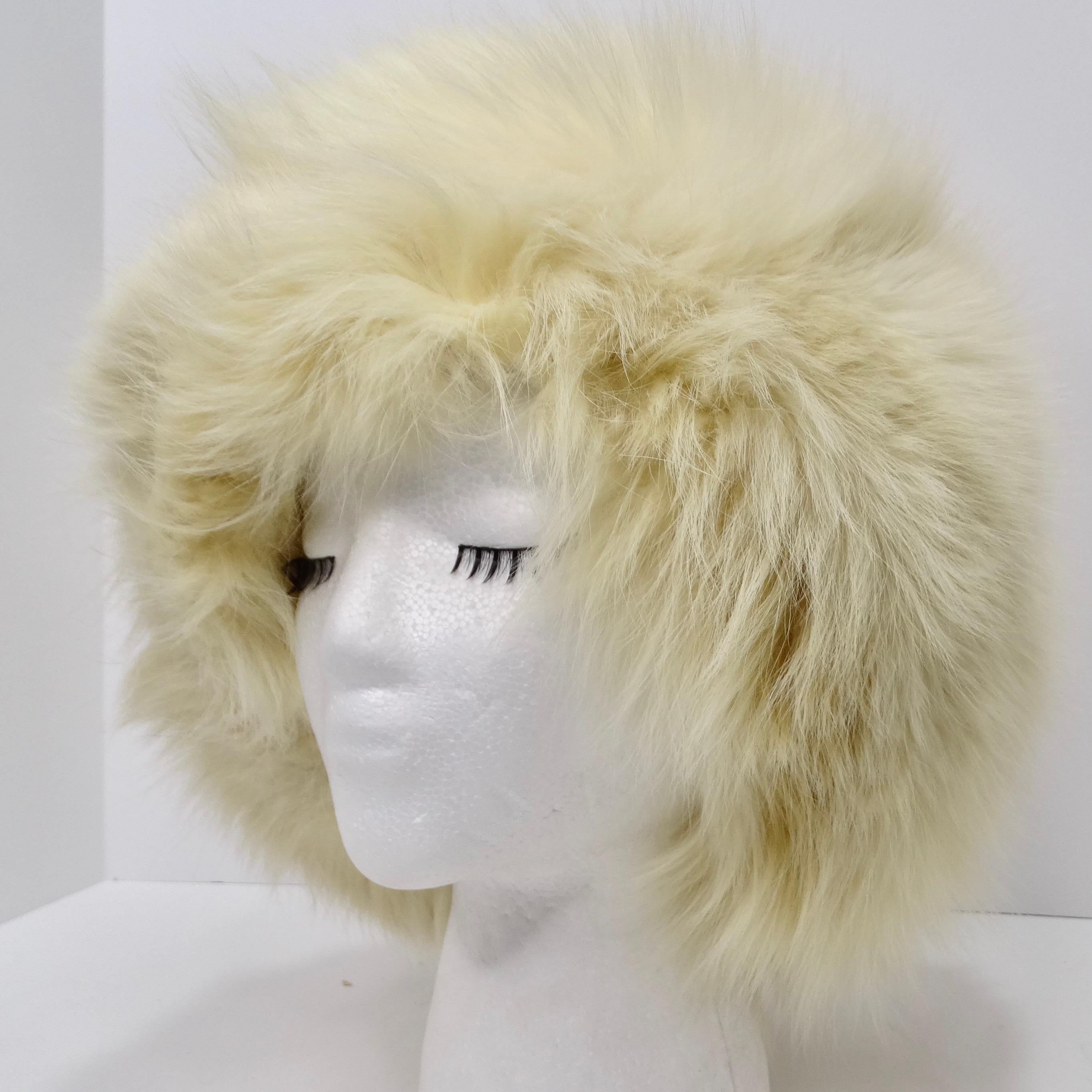 Women's or Men's Christian Dior Vintage Fur Hat