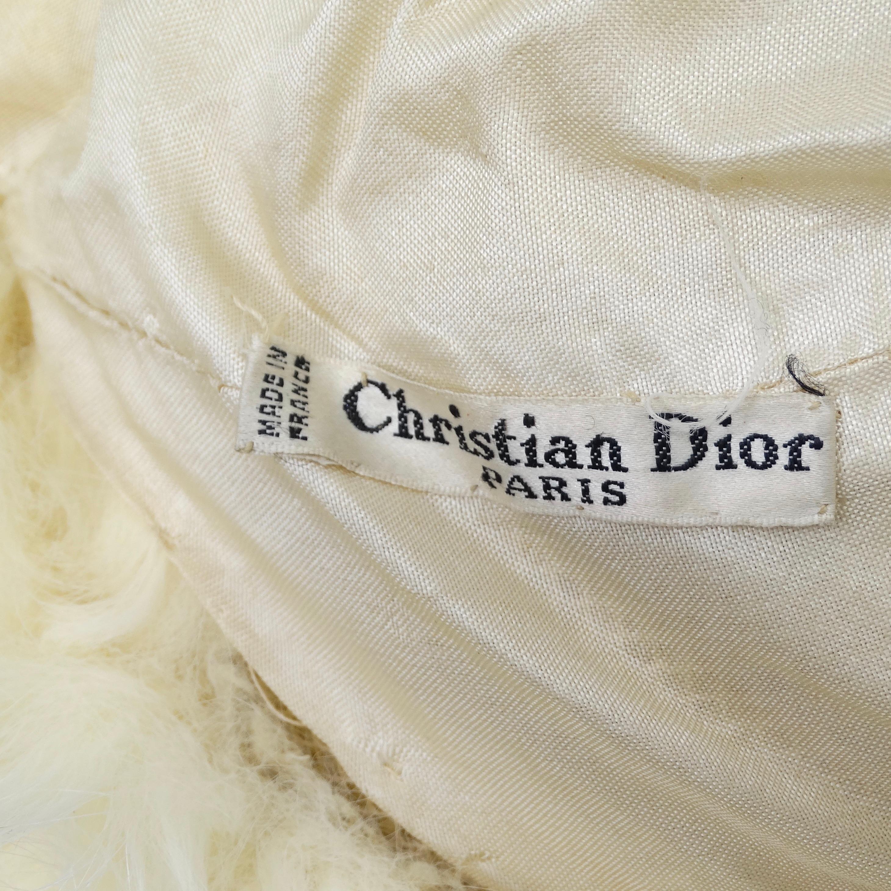 Christian Dior Vintage Fur Hat 2