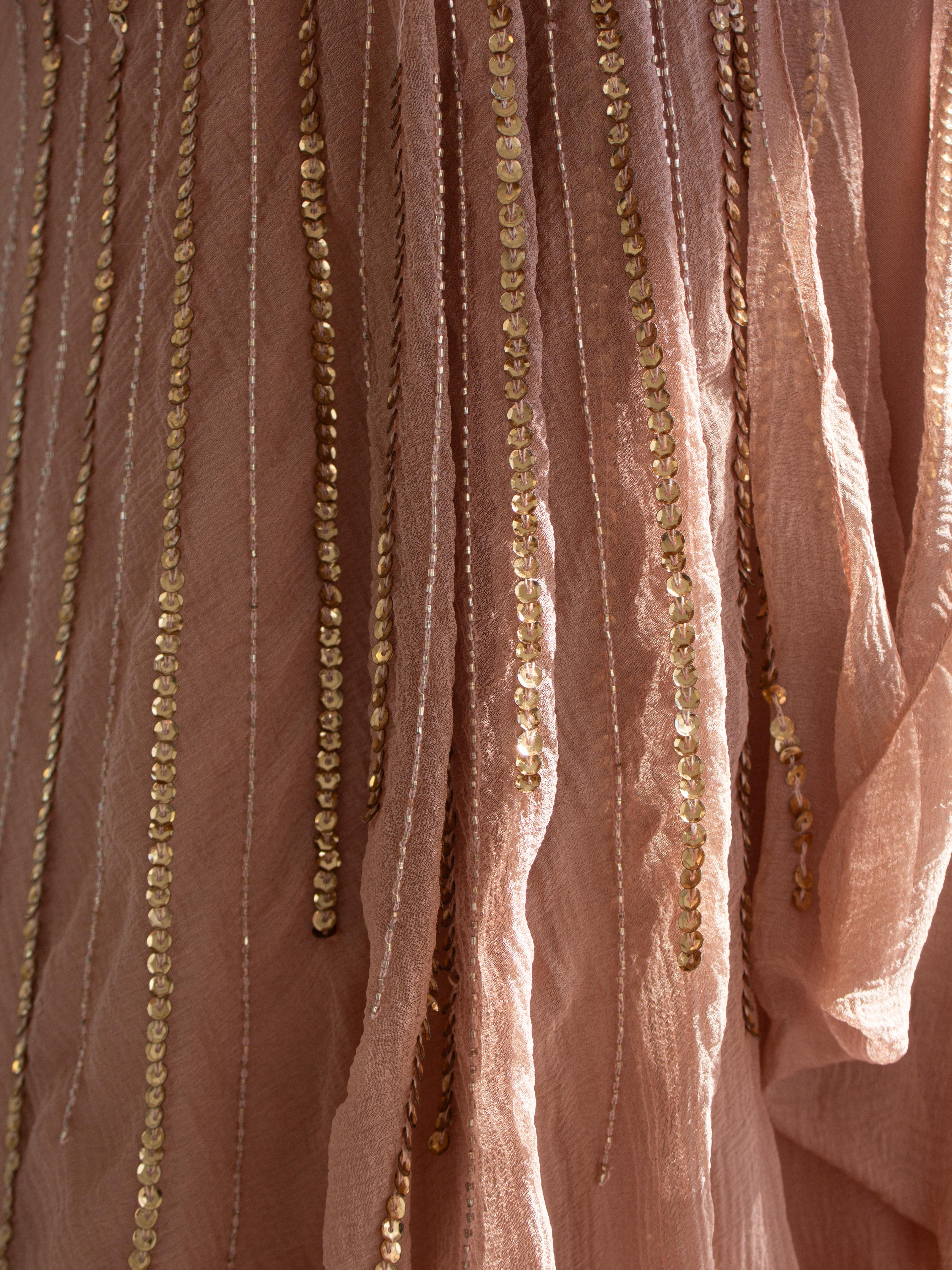 Christian Dior Vintage Galliano F/W 2005 Pink Bow Embellished Mini Dress For Sale 3