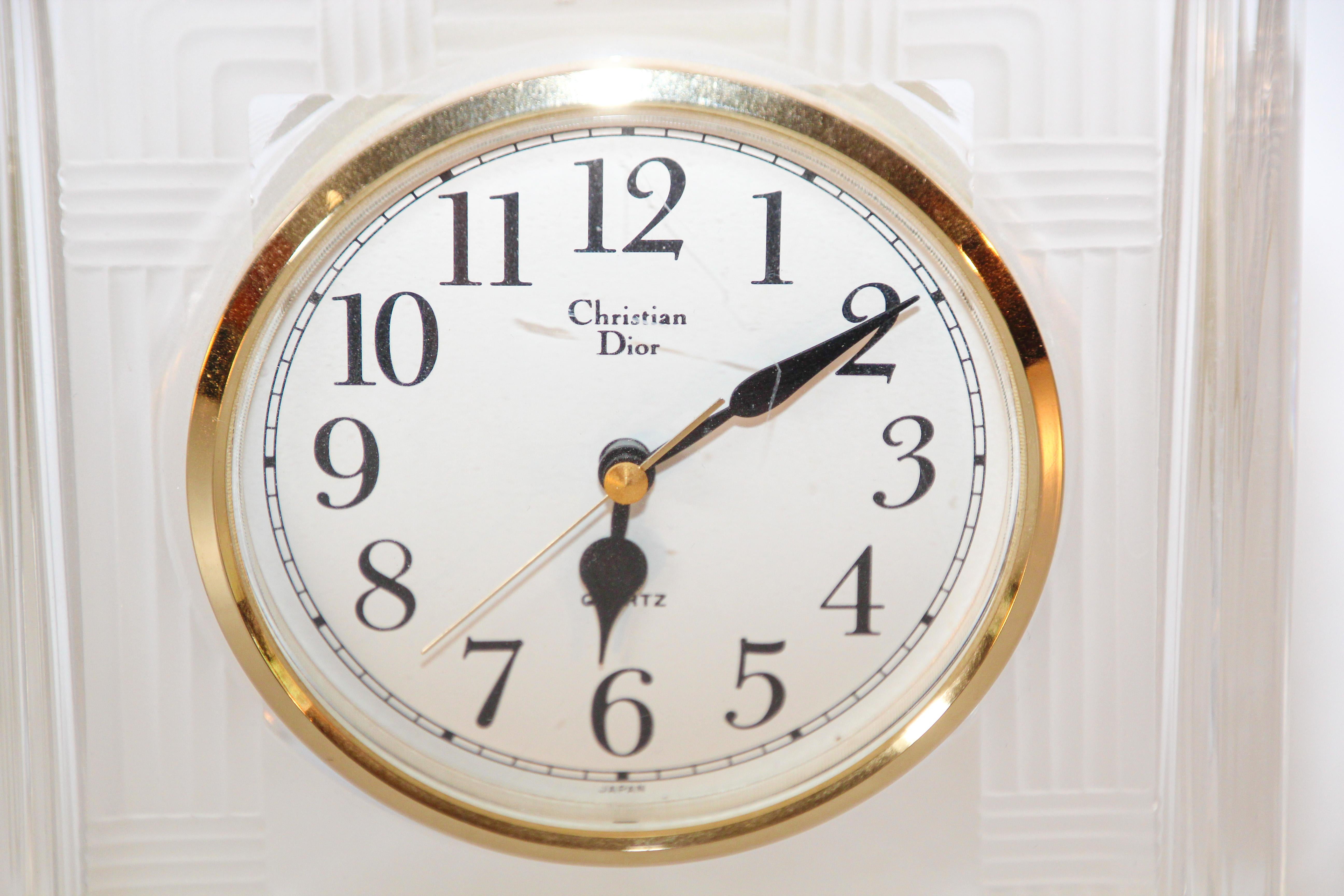 christian dior clock nyc