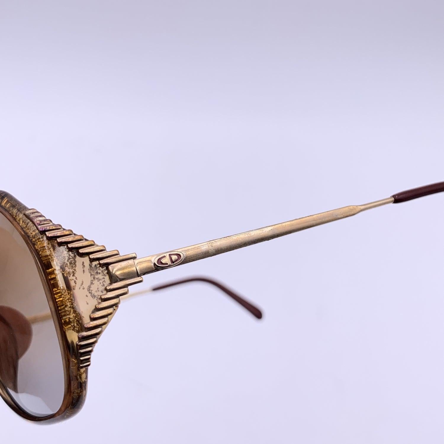 Women's Christian Dior Vintage Glitter Sunglasses 2527 31 Optyl 56/18 130mm For Sale
