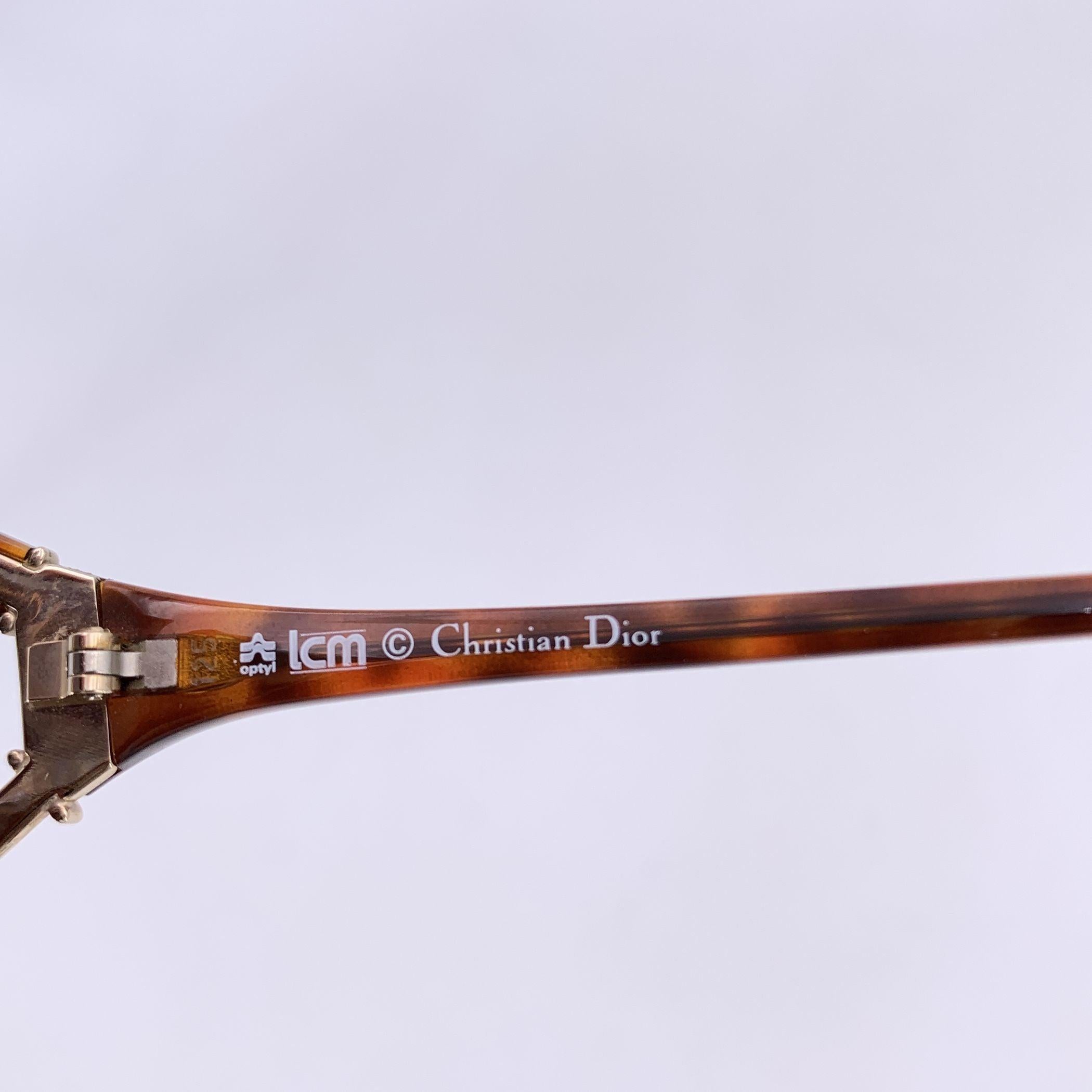 Christian Dior Vintage Gold Metall-Sonnenbrille 2524 41 52/16 125mm im Zustand „Hervorragend“ im Angebot in Rome, Rome