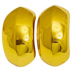 Orecchini CHRISTIAN DIOR vintage placcati in oro