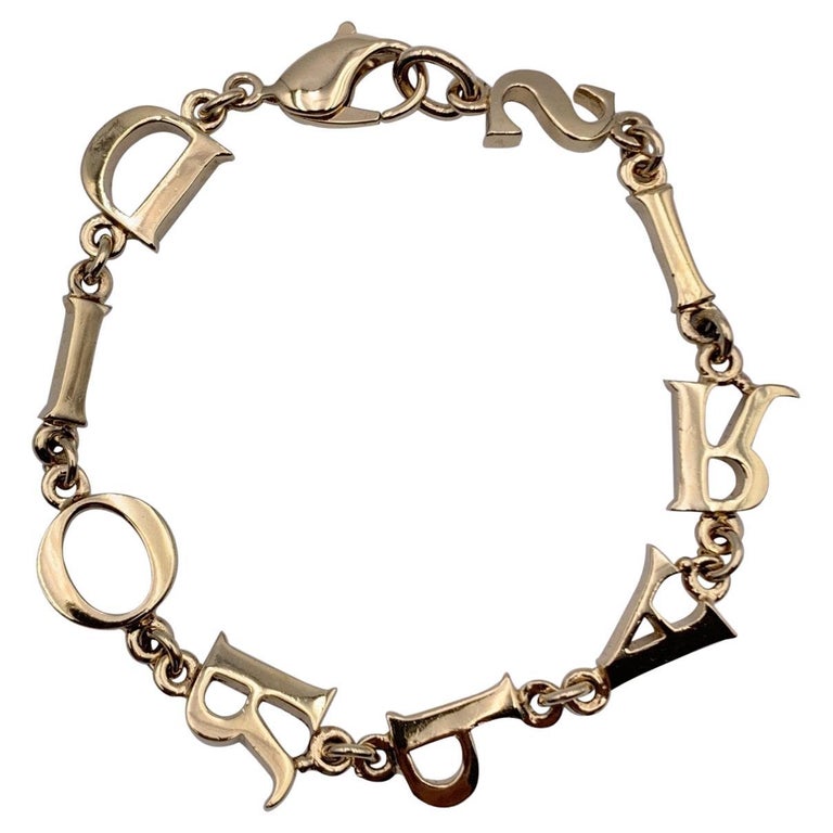 Dior Men's Italic Chain Link Bracelet