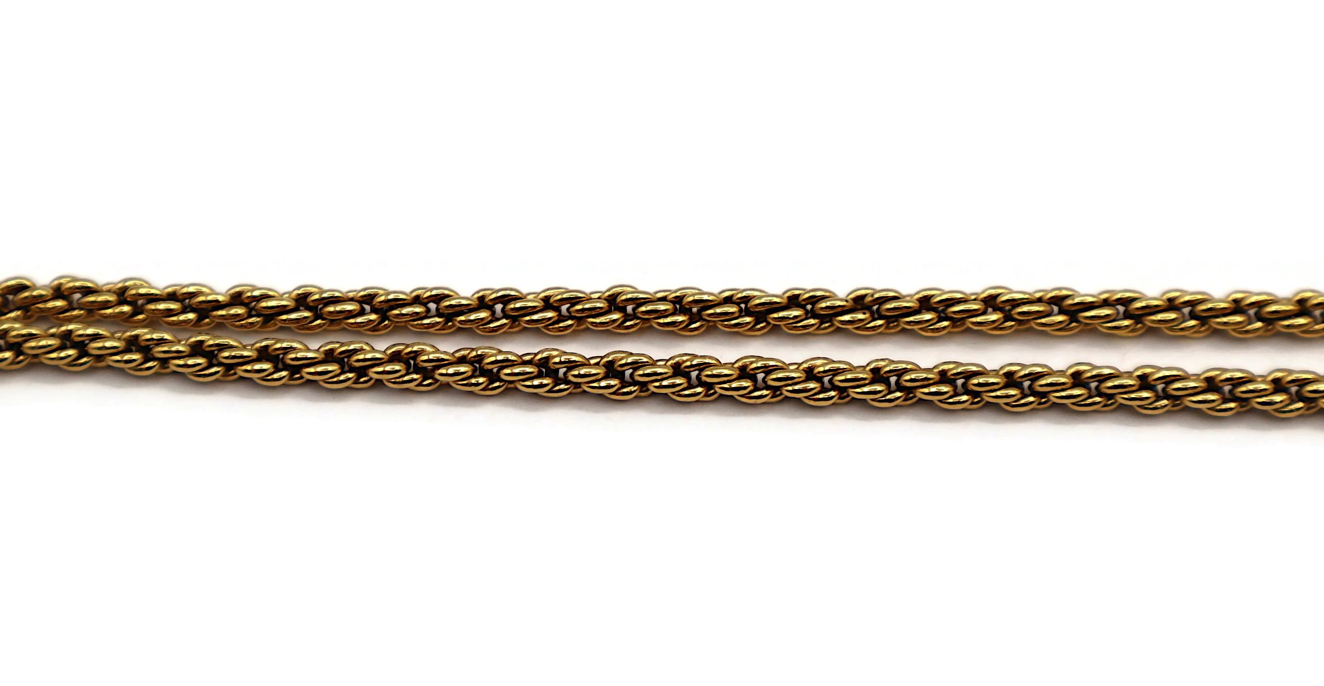 CHRISTIAN DIOR Vintage Gold Tone Sun Stars Pendant Necklace For Sale 1