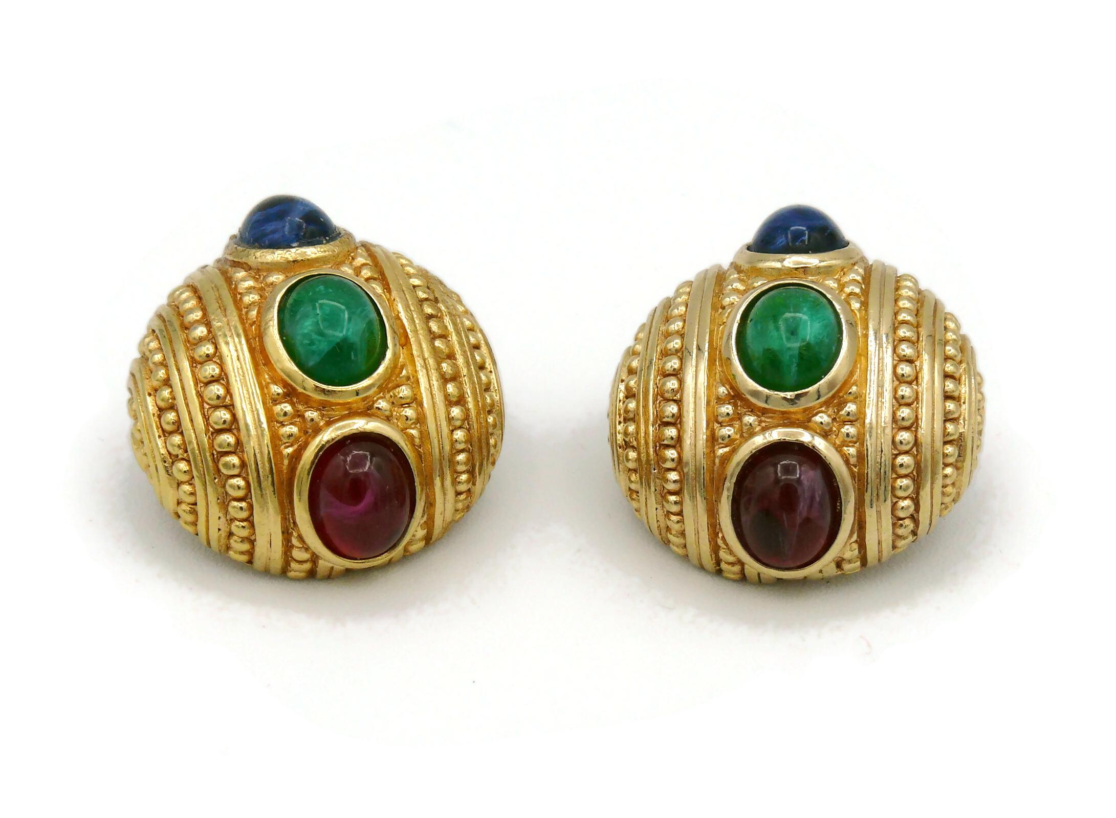 christian dior vintage earrings