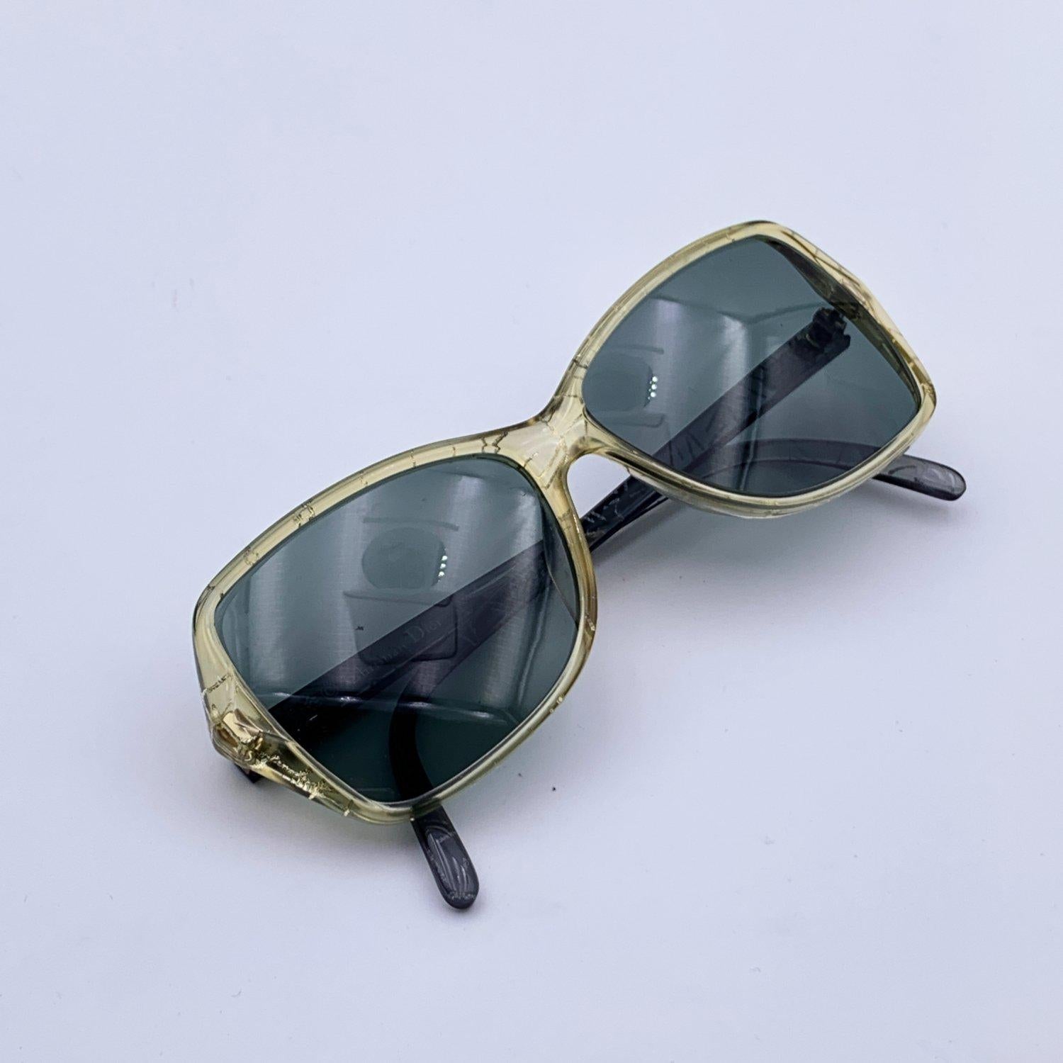Christian Dior Vintage Green Optyl Mod. 2414 Sunglasses 53/12 130 mm 1