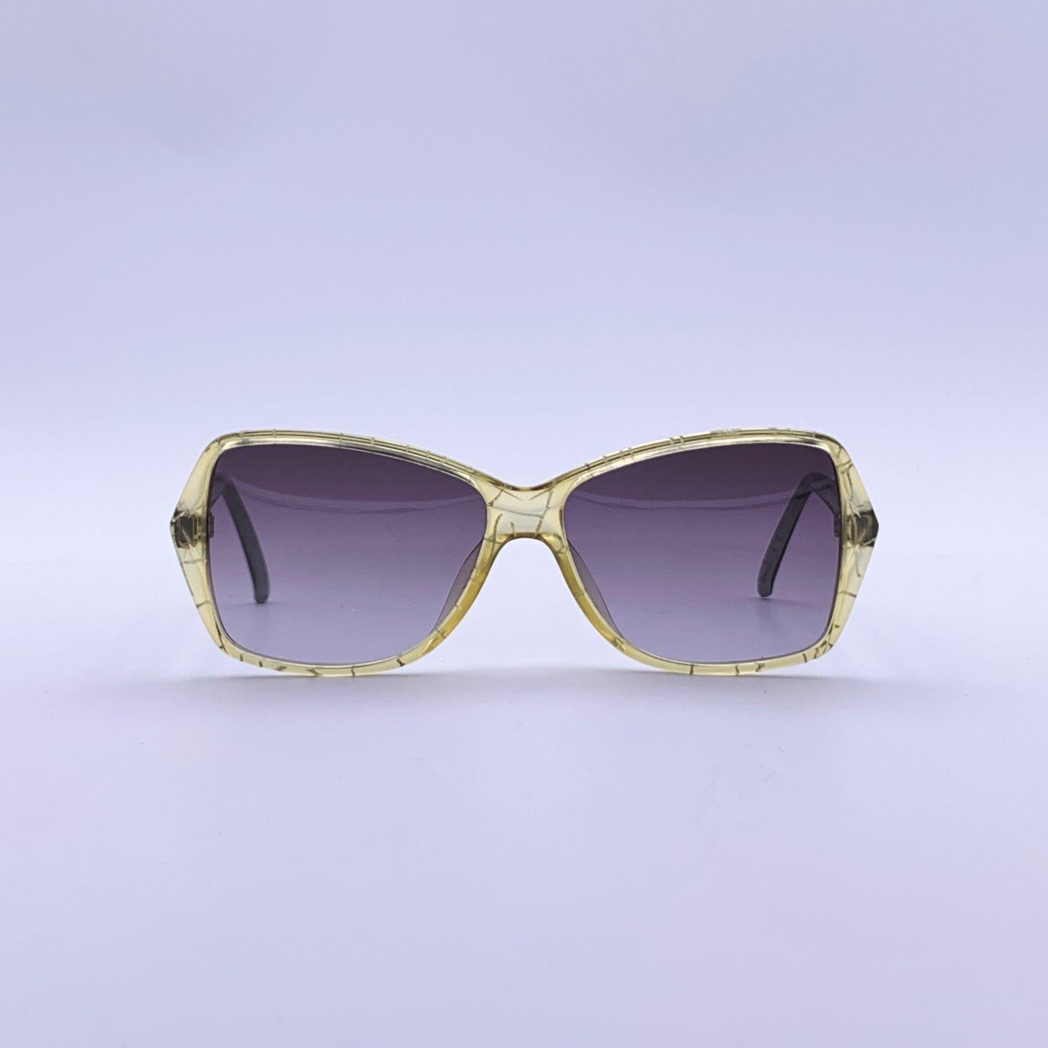 Christian Dior Vintage Green Optyl Sunglasses Mod. 2414 53/12 130 mm 1