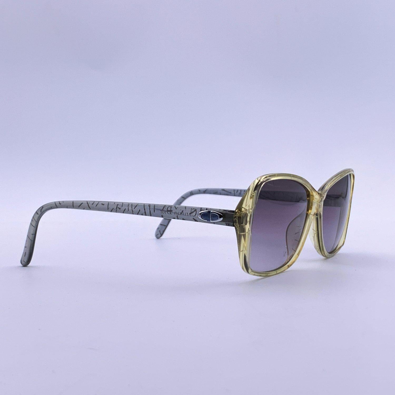 Christian Dior Vintage Green Optyl Sunglasses Mod. 2414 53/12 130 mm 3