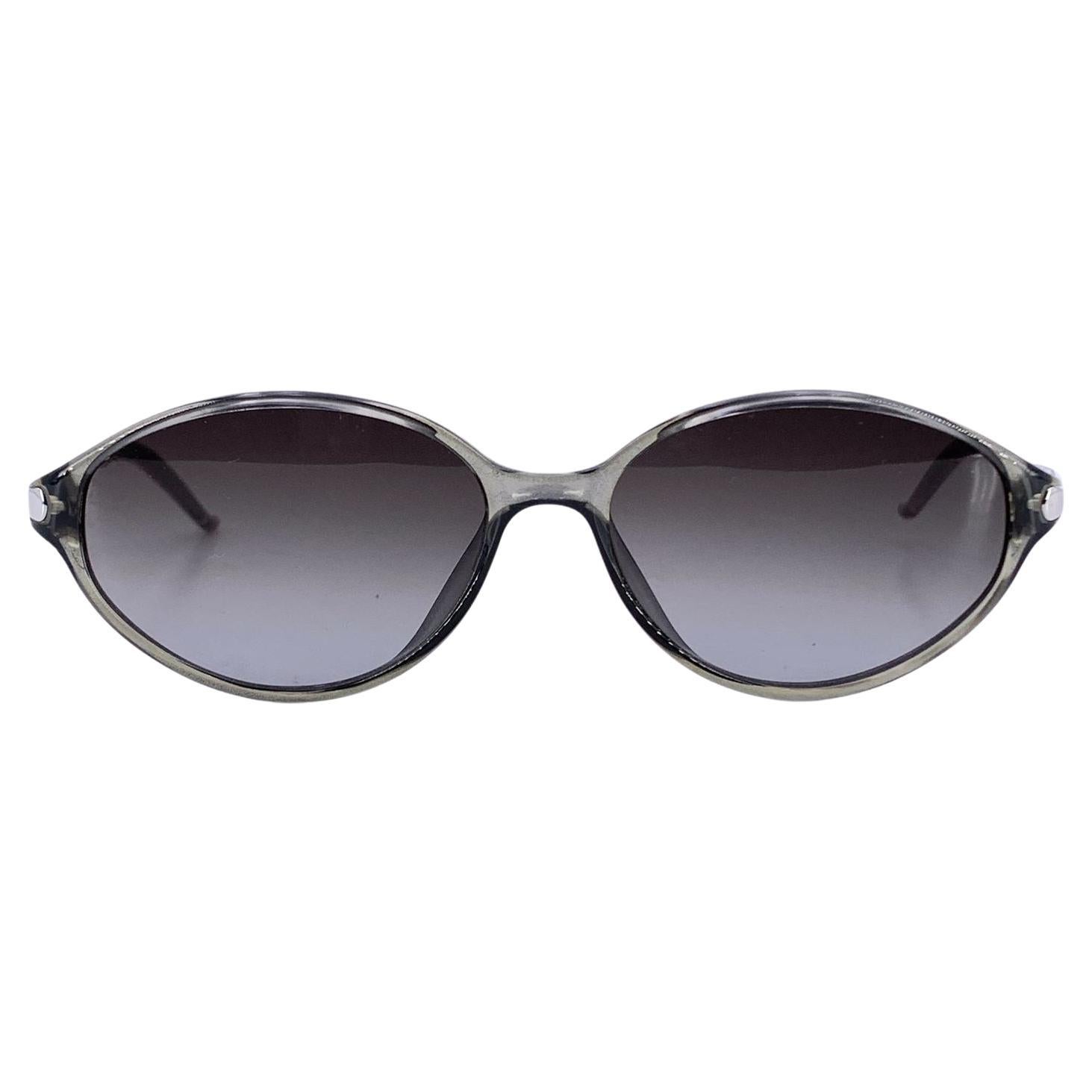 Christian Dior Vintage Grey Oval Sunglasses CD 3039 50/15 135mm For Sale