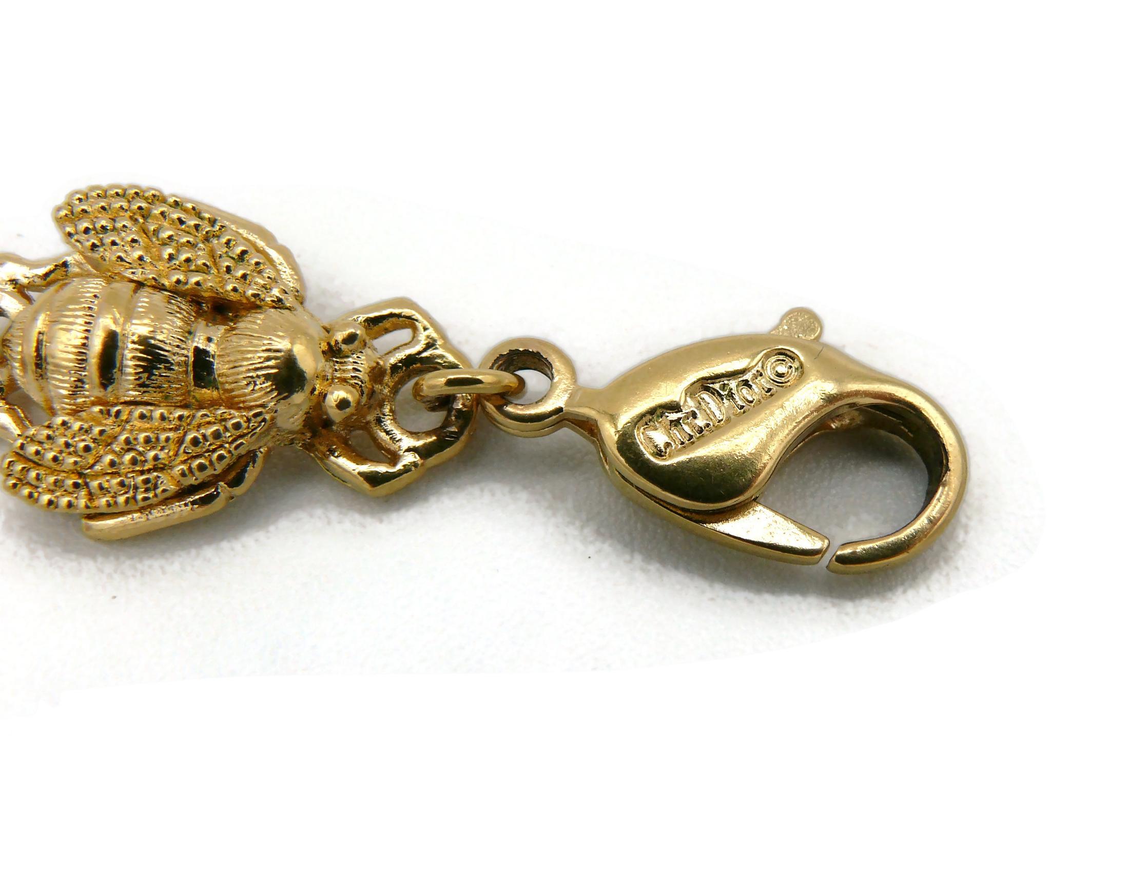 Christian Dior Vintage Iconic Bee Bracelet 2