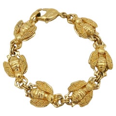 Christian Dior Vintage Iconic Bee Bracelet