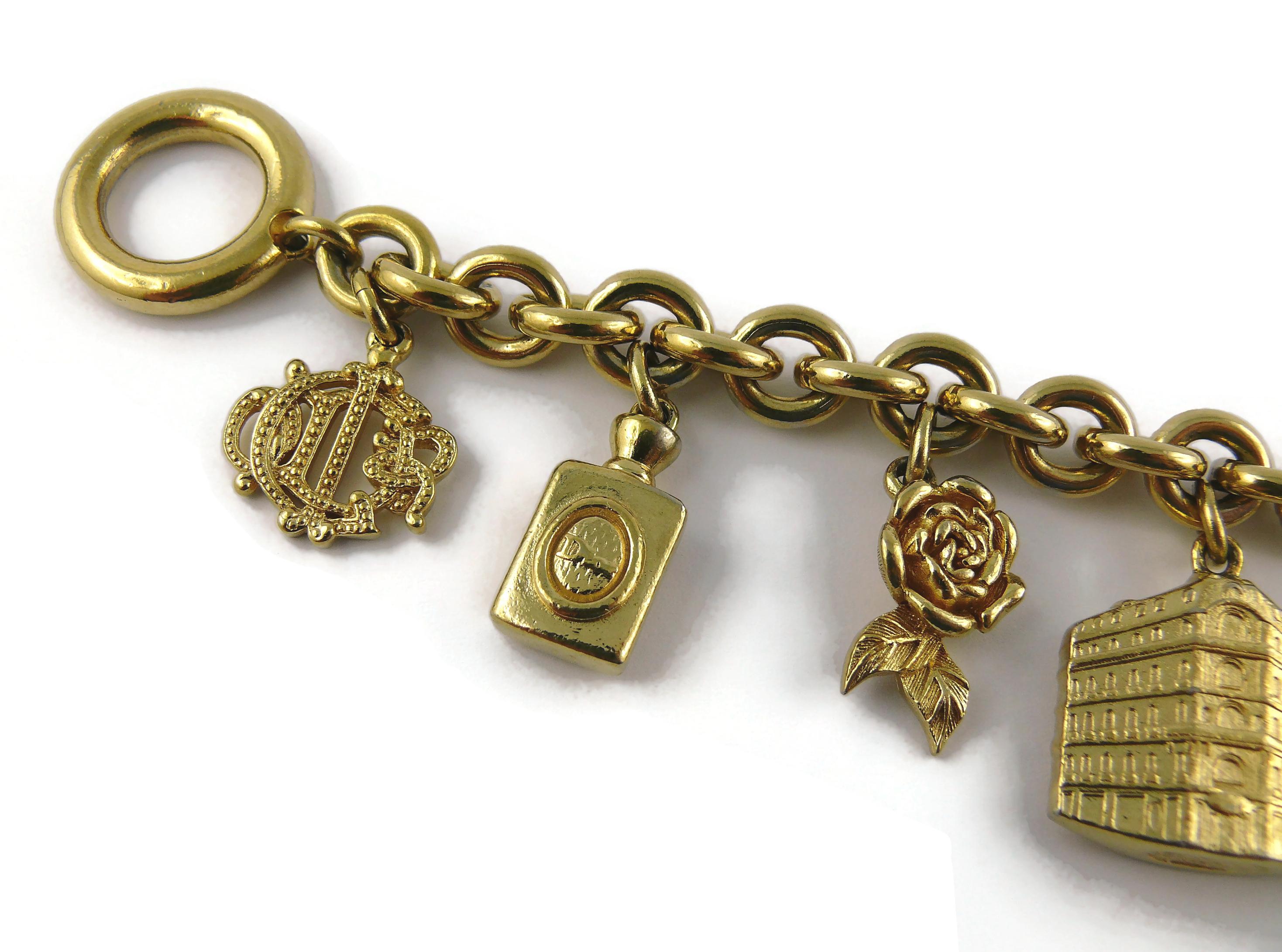 vintage dior charm bracelet