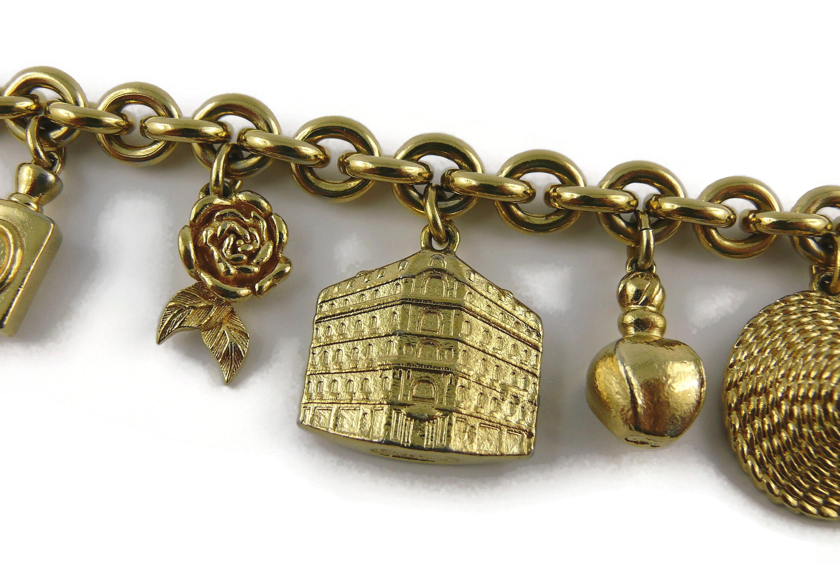 vintage dior charm bracelet