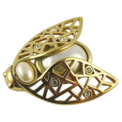 Christian Dior Vintage Iconic Jewelled Bee Brooch